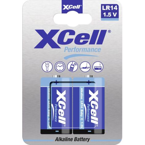 XCell Pile LR14 (C) alcaline(s) 1.5 V 2 pc(s) Y606533