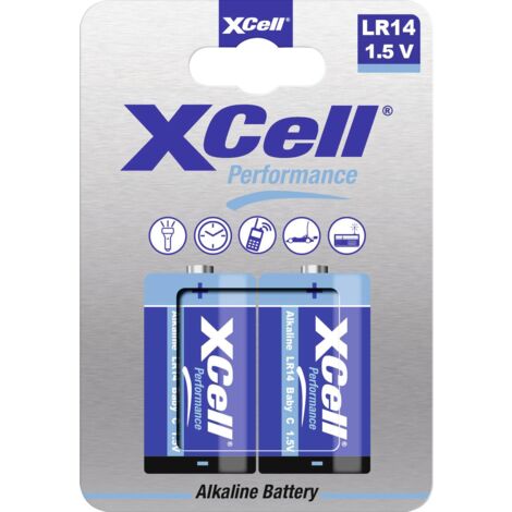 XCell Pile LR14 (C) alcaline(s) 1.5 V 2 pc(s) Y606533