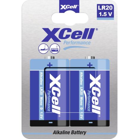 XCell Pile LR20 (D) alcaline(s) 1.5 V 2 pc(s) Y606583