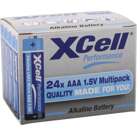 XCell Pile LR3 (AAA) alcaline(s) 1.5 V 24 pc(s) Y606963