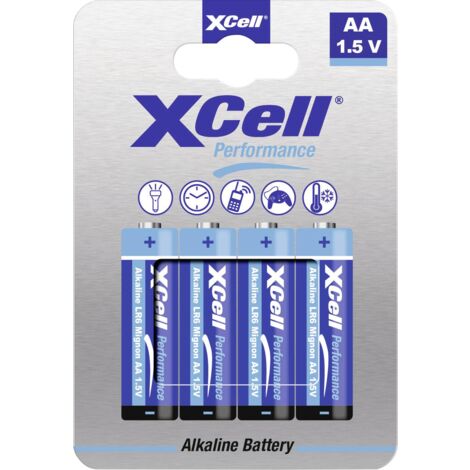 XCell Pile LR6 (AA) alcaline(s) 1.5 V 4 pc(s)
