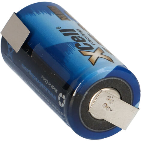 XCell Racing Einzelzelle Ni-MH 4500mAh 1,2V Sub C X4500SCR mit Z- Lötfahne