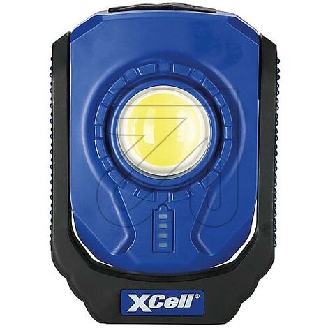 XCell Work Pocket 6W LED-Akku-Leuchte 144590 360° schwenkbar mit Clip, beweglich