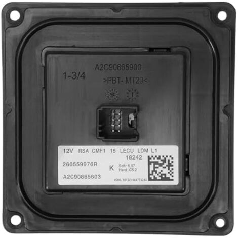 Xénon HID unité de Commande de Ballast de Phare 260559976R pour Megane 4 Phase 1 1.5 Blue DCI A2C90665603