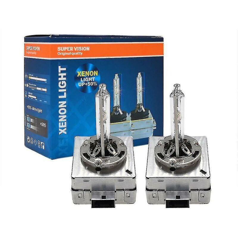 Crea - Xenon Lamps D1s 6000k 2-pack 50% More Vision