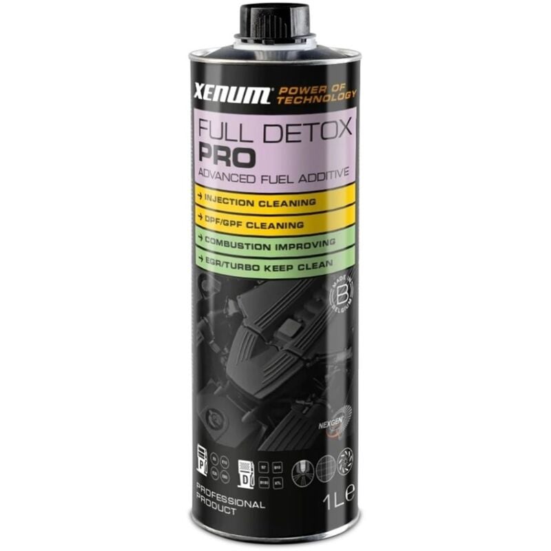 Full Detox Pro Nettoyant complet des moteurs essence et diesel - Xenum