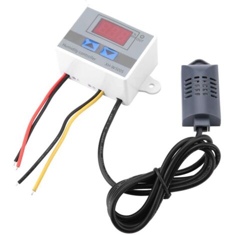 XHW3005 230V Humidity Hygrostat Digital Hygrometer Sensor Controller Switch 0 to 99% R (220V)