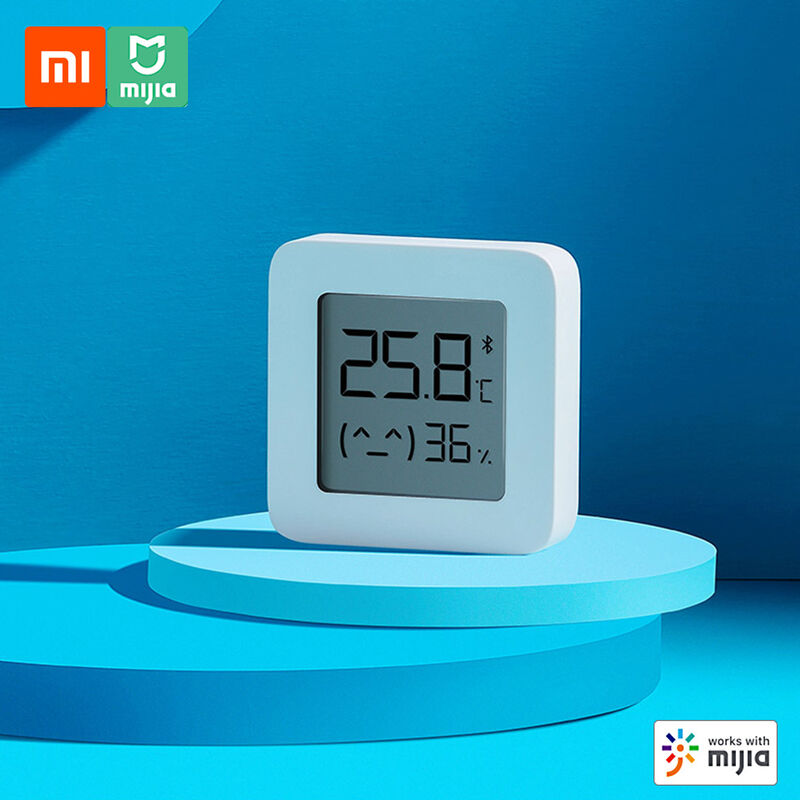 

BT Thermometer 2 Inalambrico Inteligente Higrometro Digital Sensor de Humedad Funciona con la APLICACIoN Mijia - Xiaomi