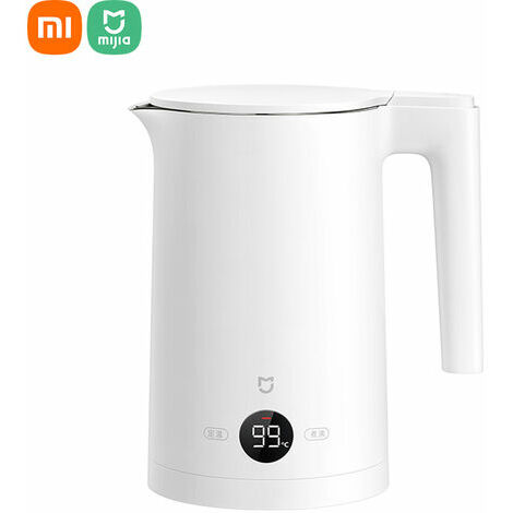Xiaomi Mijia Bouilloire Électrique 2 Température Intelligente Constante Eau Bouillante Multi-Mode Bouilloire Électrique Théière Avec Affichage De La Température Blanc