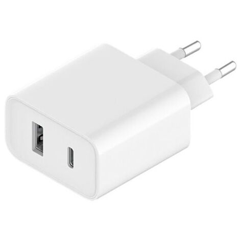 Xiaomi Reiseladegerät Combo USB/USB-C 33W PD Schnellladegerät Weiß