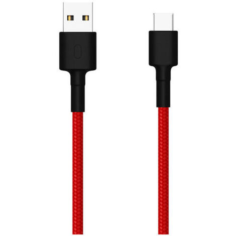 Xiaomi SJV4110GL Cable USB Negro Rojo 1 metro