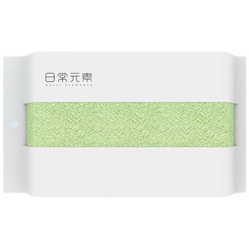 

Toalla 100% Algodon Absorcion de agua fuerte Deporte Bano Lavado Toallas suaves Antibacteriano Durable Toalla para la piel para el hogar,Verde