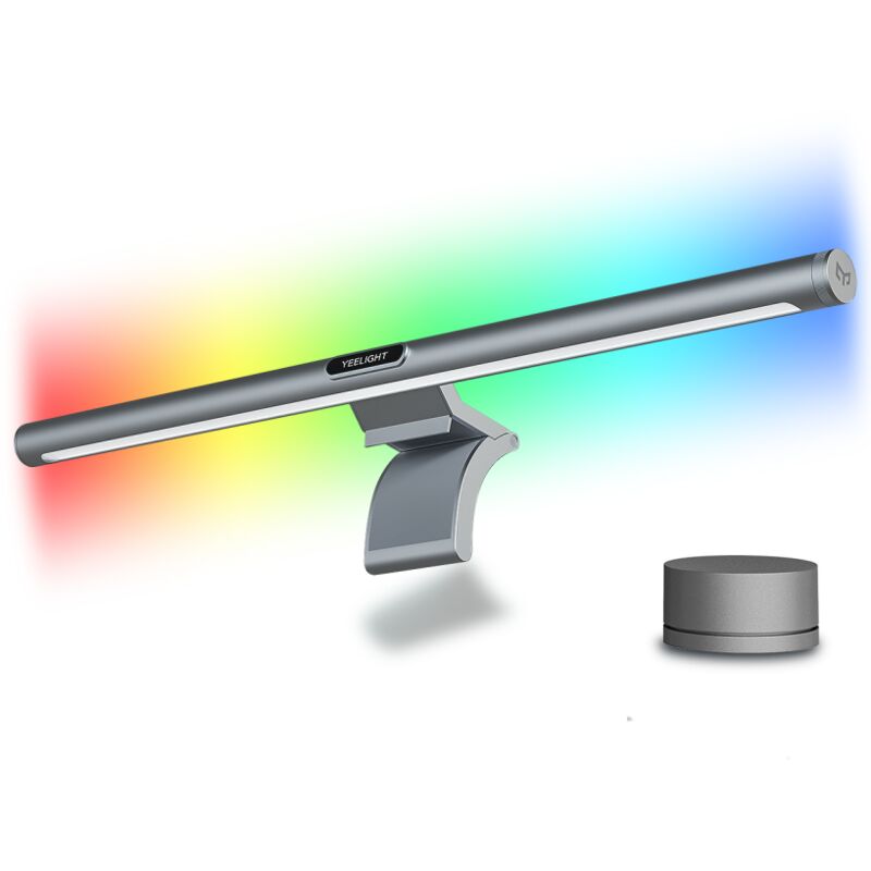 XIAOMI Lampe d'écran RGB PRO Xiaomi Lampe de bureau Lampe de moniteur pour Gamer et Jeux Vidéos Populaires Lumière d’ambiance Compatible avec Razer