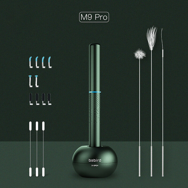 

Xiaomi Youpin inteligente visual del oido palillo de M9 Pro multifuncional 17 cabezas de agarre 300W de alta precision del endoscopio de 350mAh con