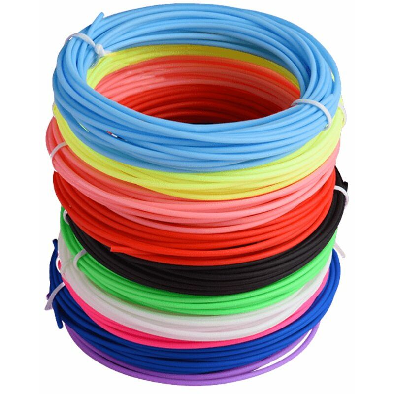 

3D Pen Filament Recargas 12 rollos PCL Consumibles 2 metros de longitud / Ecologico / No toxico / Inodoro Filamento de impresion 3D - Recambio de