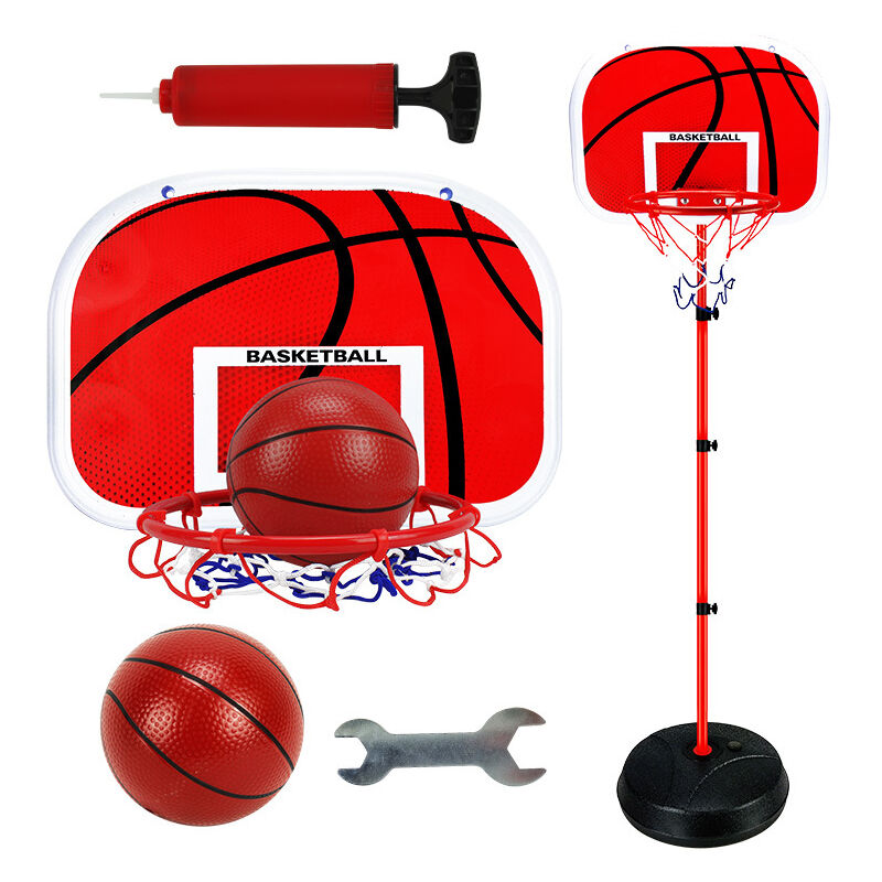 Panier de Basketball Poteau en Métal pour Enfants Hauteur Ajustable 73-170CM - Xichao