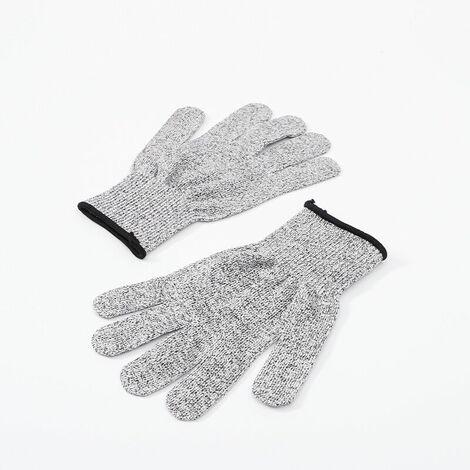 XIDJUIKM- ants résistants aux coupures, Gants Anti,taille S - Gants de cuisine avec protection,pour Cuisine, Jardinage, Bricolage,trois paires de gants