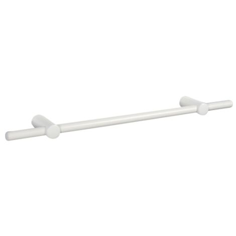 XIMAX Handtuchstange gerade für Paneelheizkörper Länge 445 mm / Weiß - Weiß
