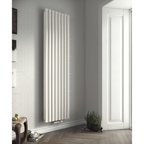 XIMAX Heizkörper Paneelheizkörper Fortuna Duplex mit Mittelanschluss 1800x236x80 mm, 694 Watt / Weiß - Weiß