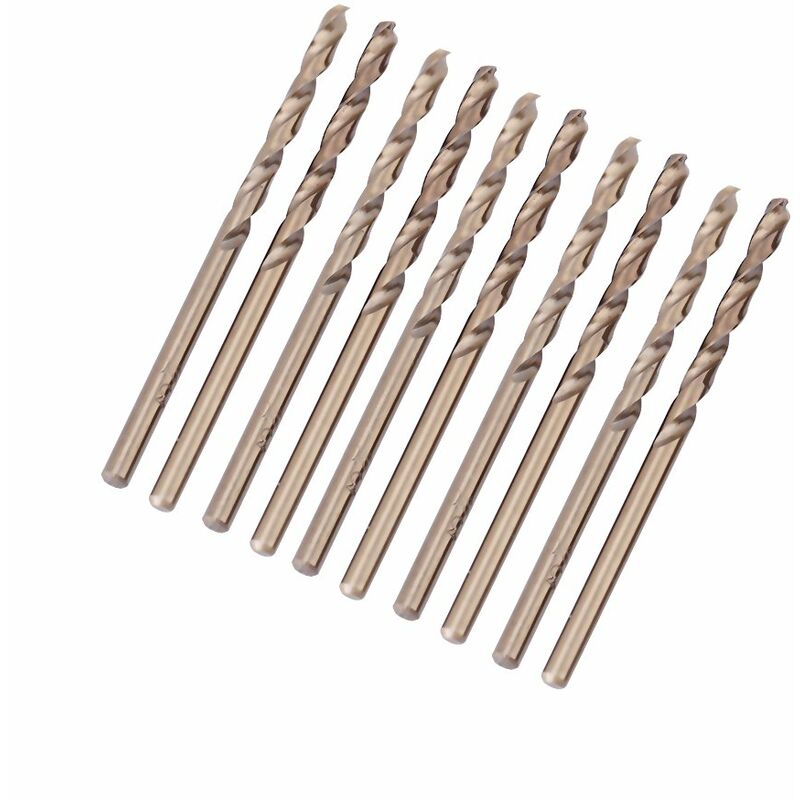 Xinrub 10pz Punte Trapano Cobalto M35 HSS punte