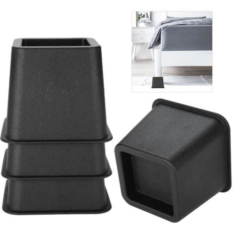 XIO-4 PièCes / Ensemble 7.5 Cm Pieds De Meubles Rehausseurs De Lit Réglables élévateur De Chaise De Lit