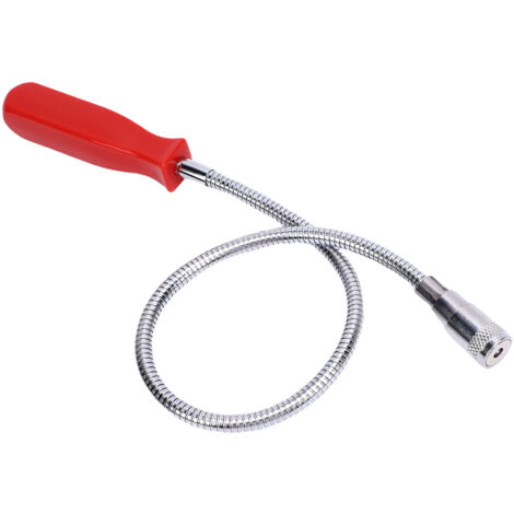 Xiuganpo Stick Magnetic -Up Magnétique, épaisseur Magnétique de 8 Livres Pipes en Acier Inoxydable 585 Mm Tool de Cueillette Flexible pour l'espace serré.