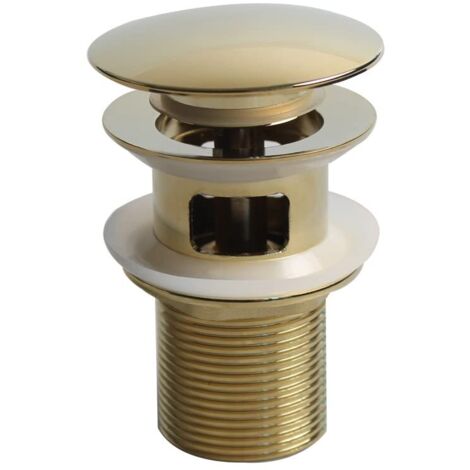 XJ419C004 Desagüe Universal sin Rebosadero para Lavabo con Rebosadero, Desagüe Universal para Lavabo, Pop-up con Rebosadero