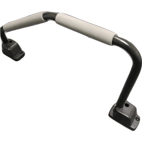 XL Black Safety Hand Rail - Caravan Motohome Support Lift Grab Handle Stainless Steel