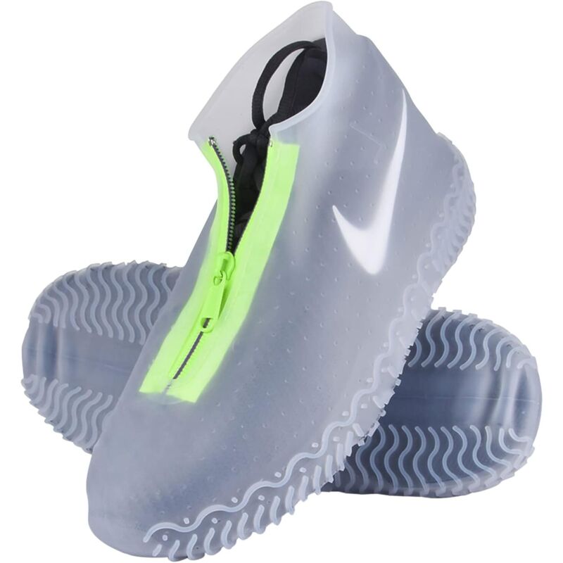 XL-Couvre Chaussures Imperméables, Couvre Chaussures en Silicone Réutilisables avec Sem Renforcée Antidérapante pour Les Jours Pluvieux et Neigeux