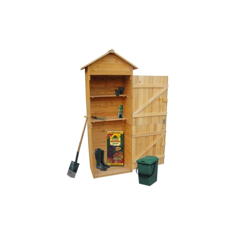 Mucola - xl hangar à bois armoire, équipement abri de jardin outil
