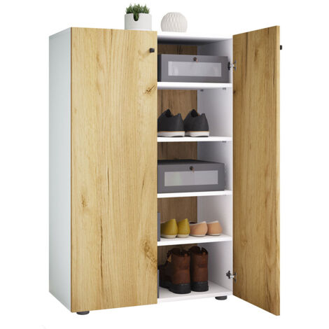 XL Holz Großer Schuhschrank Lona 5