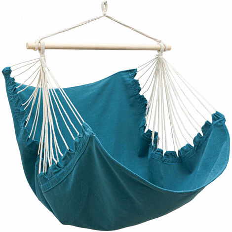 XL Outdoor Hammock Chair 155x125cm - Garden Hanging Chair - Hammock Swing Chair