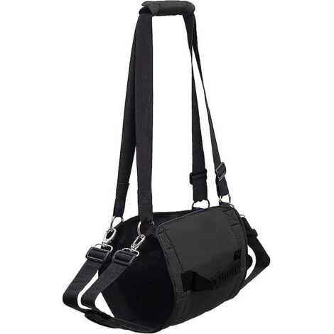 Xl,noir Harnais De Transport Pour Chien, Sac  Dos D'urgence Pour Animaux De Compagnie, Harnais De Levage Pour Chien Pour La Coupe Des Ongles Pour