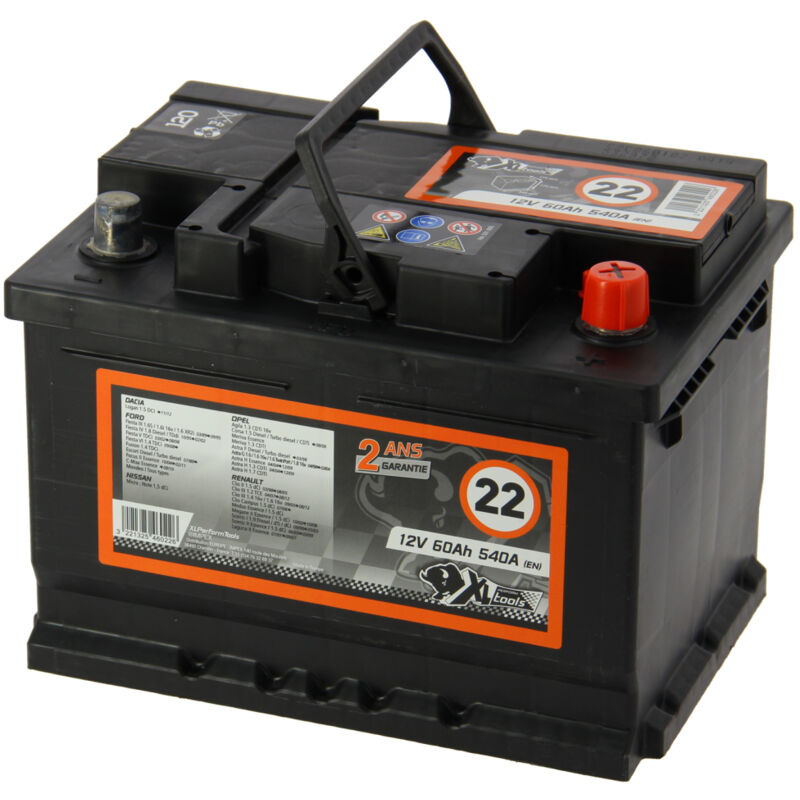 Xlpt Batterie 22 540A 60Ah L2B