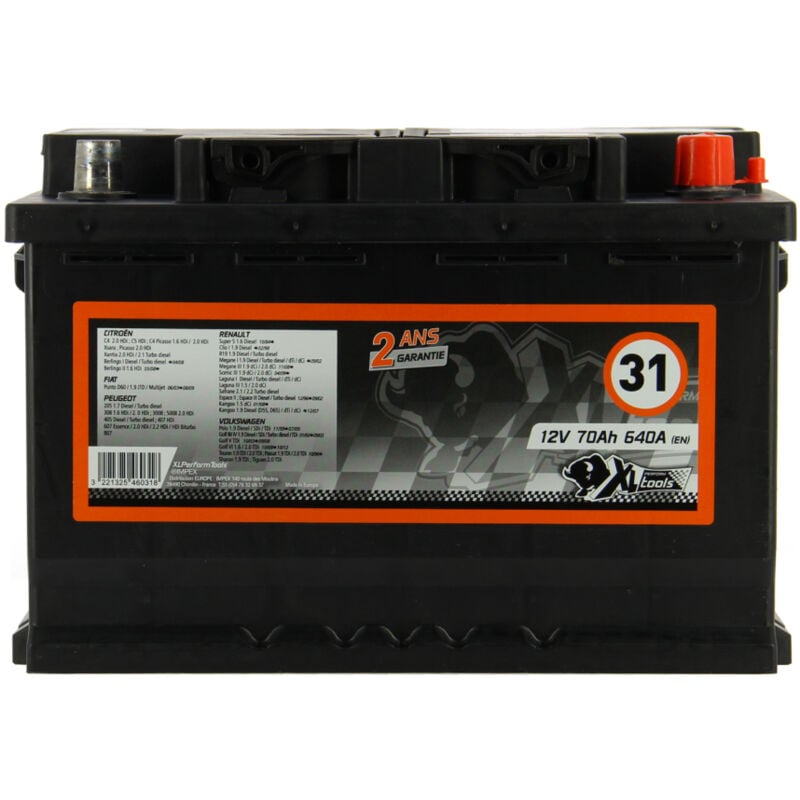 Xlpt Batterie 31 640A 70Ah L3