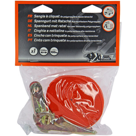 XLPT sangle 25mm a cliquet tenseur 3.5m