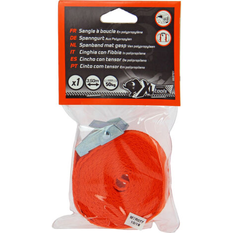 XLPT sangle 25mm boucle autobloquante 3.50m
