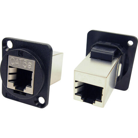 XLR Adapter FTP RJ45 Cat5e auf RJ45 Cat5e Adapter, Einbau CP30220S  CP30220S Cliff Inhalt: 1 St.
