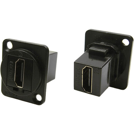 XLR Adapter HDMI-Buchse auf HDMI Adapter, Einbau   CP30200GMB Cliff Inhalt: 1 St.