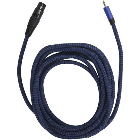 XLR-Buchse auf 3,5-mm-Klinke, symmetrisches Mikrofonkabel – Verbindungskabel JD6037-5m