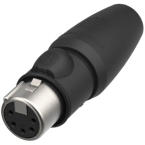 XLR femelle, droit Neutrik NC5FX1-TOP Nombre de pôles: 5 noir 1 pc(s) A977172