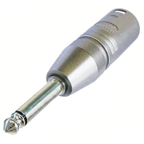 XLR MÂLE 3 POINTS VERS JACK 1/4 MONO