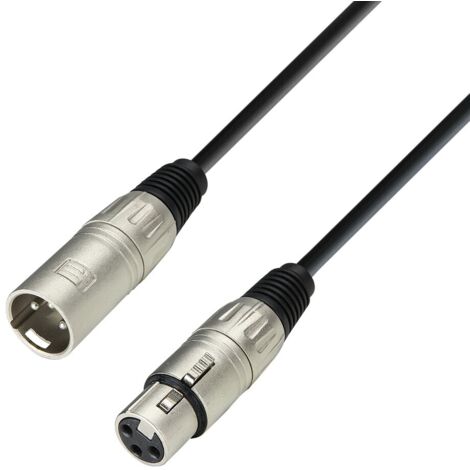 XLR-Stecker auf XLR-Buchse Kabel 3m 3STAR