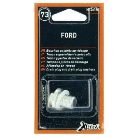 XLTECH 1 bouchon de vidange + 2 joints compatible avec Ford M14