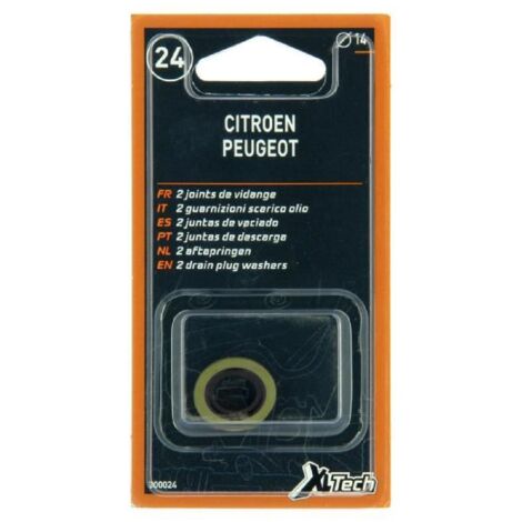 XLTECH 2 joints levre D14mm PSA
