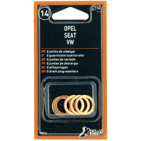 XLTECH 5 Joints CU D14 compatible avec VAG-Ope