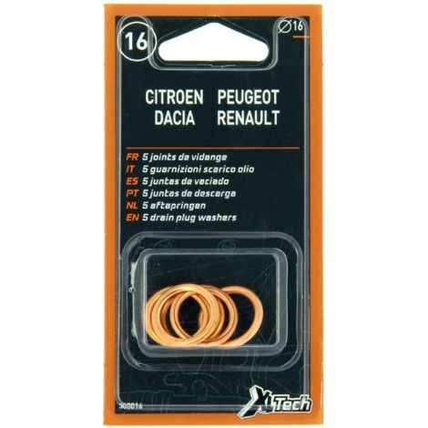 XLTECH 5 Joints CUFA D16 compatible avec PSA-R