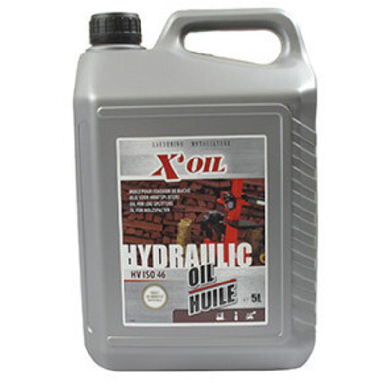 Greenstar X'Oil Hydrauliköl Hv Iso 46 - Hlp46 - Zs46 In 5-liter-behälter Für Holzspalter Und Andere Anwendungen