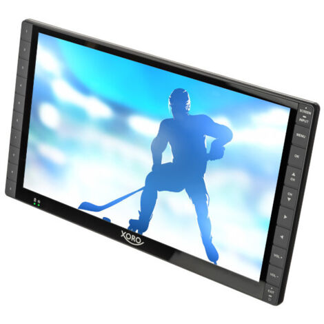 Xoro PTL 1050 V2 TV portatile Grigio 25,4 cm (10") LCD 1024 x 600 Pixel