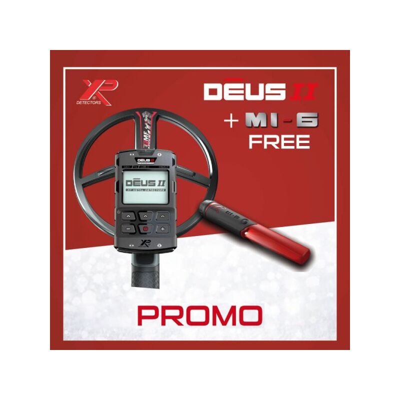 Image of BPT - xp Xplorer Metal detector Deus ii rc + MI-6 Piastra da 28 cm